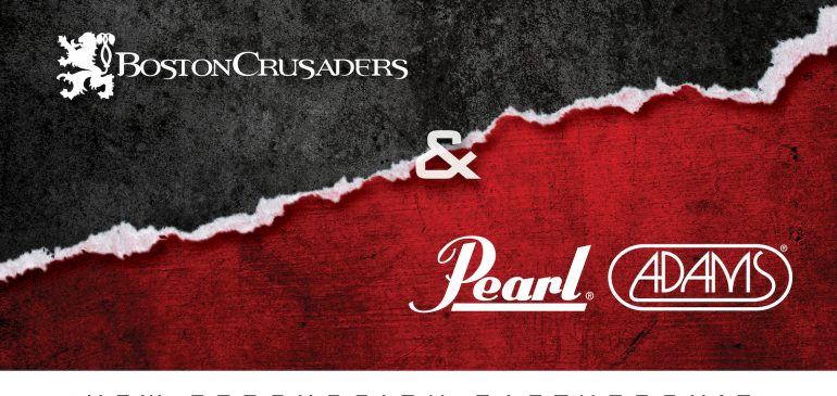 Boston Crusaders Percussion Partners with Pearl/Adams