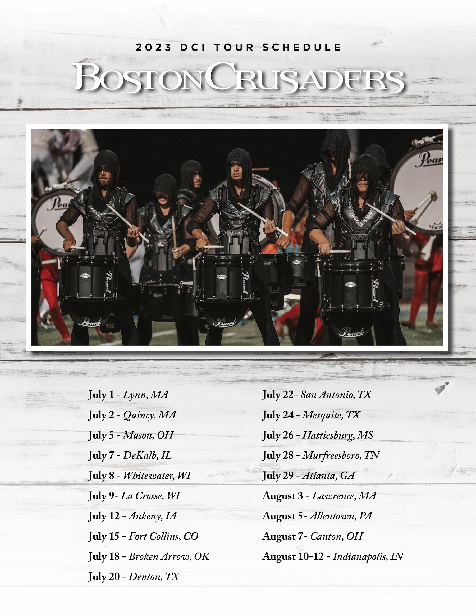 2023 Production | Boston Crusaders