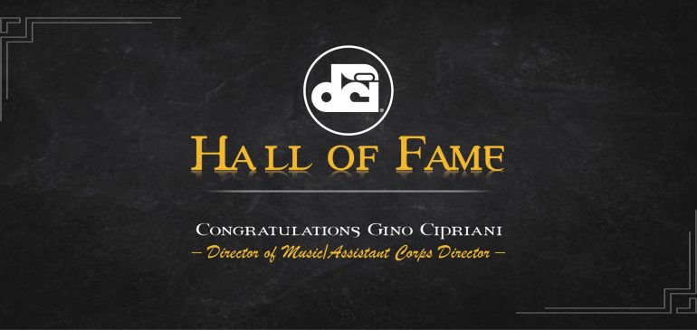 Gino Cipriani To Be Inducted Into DCI Hall Of Fame